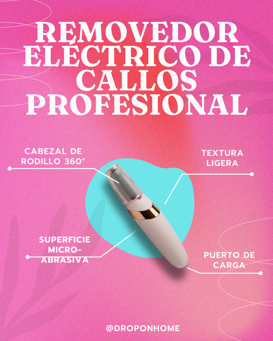 Removedor de Callos Eléctrico Profesional