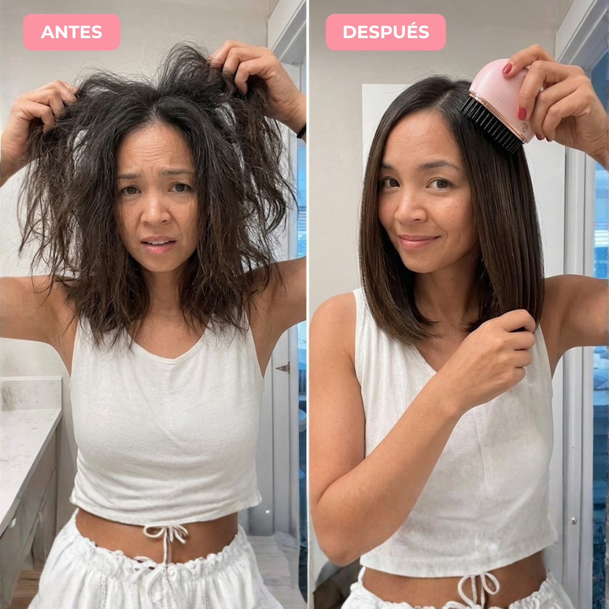 Cepillo Alisador de cabello Premium