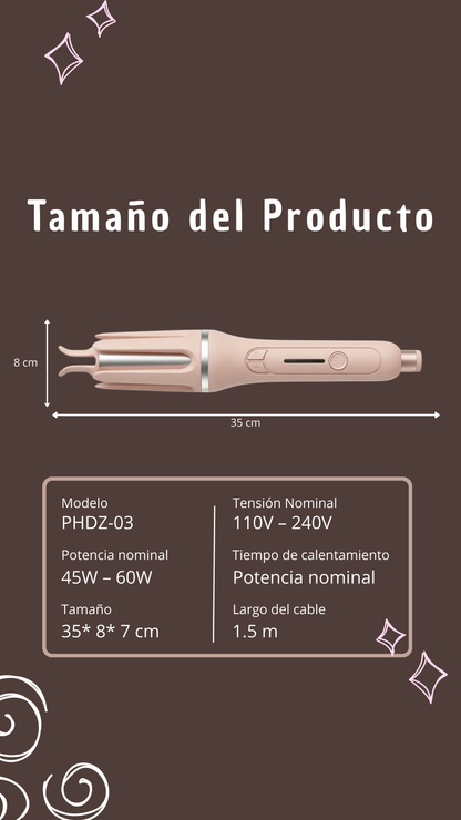 Rizador Automatico de Cabello