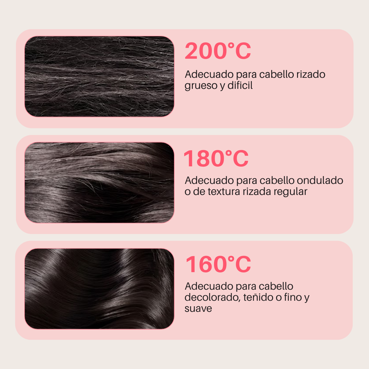 Cepillo Alisador de cabello Premium